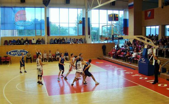 Севастополь одержал первую победу в Кубке России по баскетболу