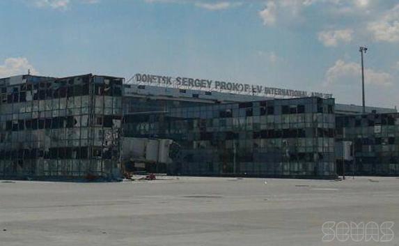 Ополченцы заняли новый терминал аэропорта «Донецк»