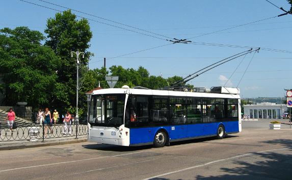 ​В центре Севастополя будут бесплатные троллейбусы и автобусы