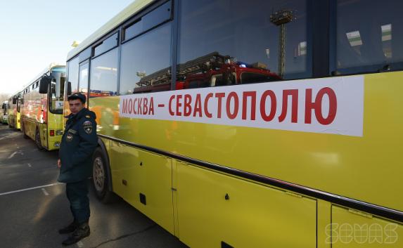 Социальные автобусы в Севастополе отправлены в «денежные» рейсы