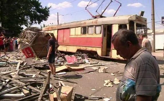 В Донецке три района в эпицентре взрывов