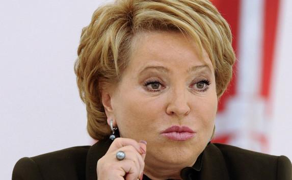 ​Самым цитируемым в СМИ сенатором стала Матвиенко