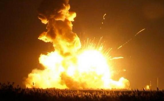 Ракету «Antares» взорвал на старте разработчик