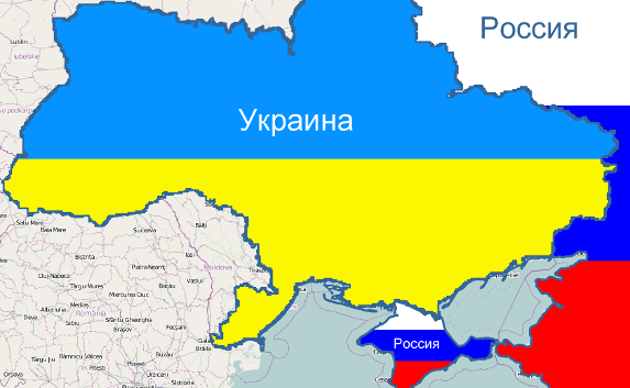 Киевские власти «стирают» с карт российский Крым