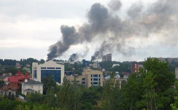 Донецк вновь под сильнейшим обстрелом