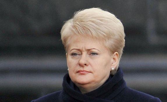 Президент Литвы отказалась ехать в Россию на День Победы