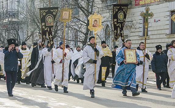 В Севастополе прошёл рождественский Крестный ход