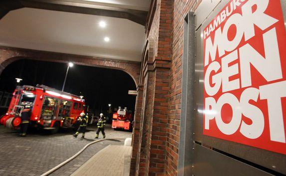 В Гамбурге подожгли офис идейных союзников «Charlie Hebdo»