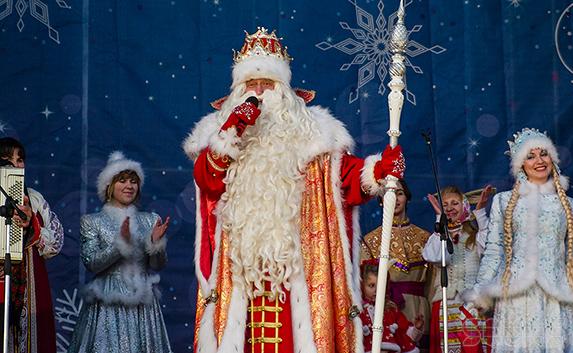 Главный Дед Мороз из Великого Устюга посетил Севастополь