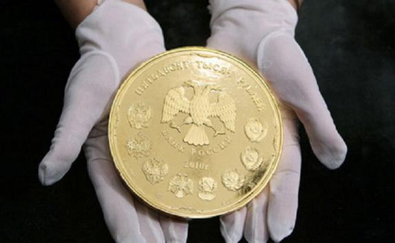 Россия может ввести золотой рубль