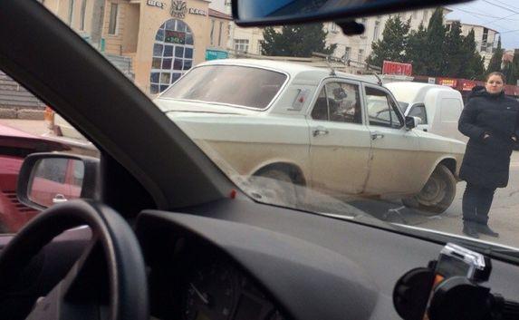 На Юмашева в Севастополе «Mercedes» въехал в «Волгу»