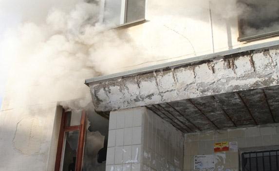 В Севастополе случился пожар в квартире по проспекту Острякова