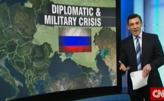 Канал ​CNN «присоединил» Украину к России