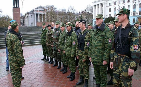 Ополчение Крыма хотят сделать правоохранительной структурой