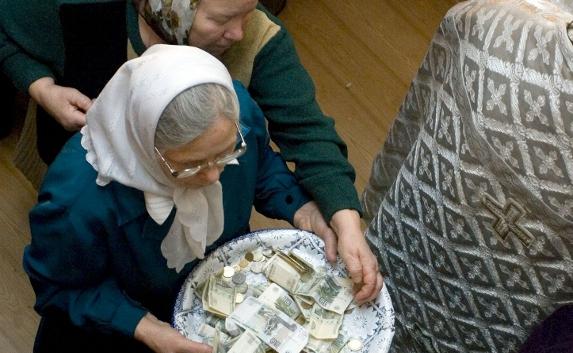 В храмах России собирают средства для жителей Донбасса