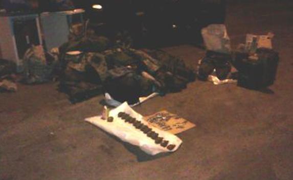 В Херсонщине на крымской трассе перехватили УАЗ с оружием