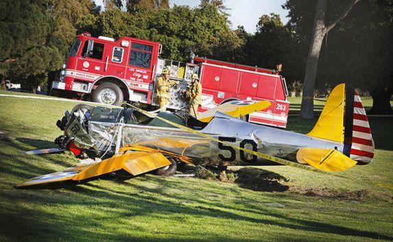 Актёр Харрисон Форд разбился на самолёте в Лос-Анджелесе