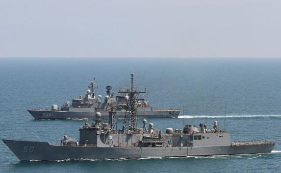 В ходе учений корабли НАТО провели стрельбы в Чёрном море