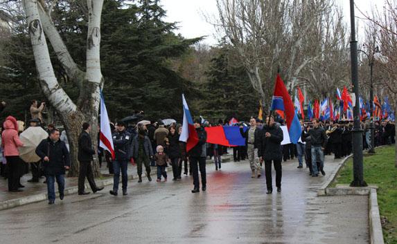 Ополченцы Феодосии возмущены организацией праздника 18 марта