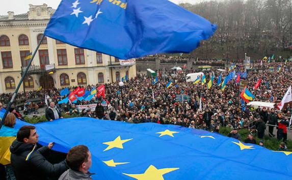 Опрос: менее половины жителей Украины хотят в Евросоюз 