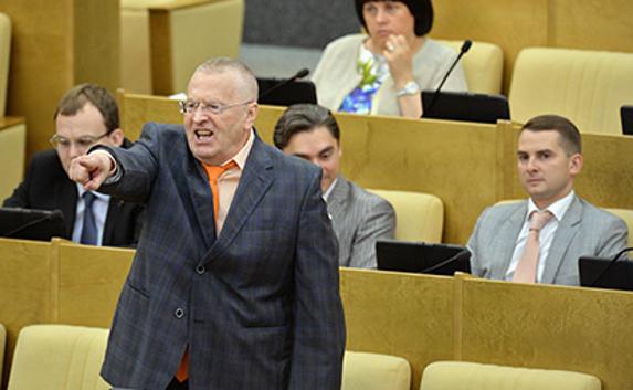 Жириновский предложил лишать зарплаты депутатов-прогульщиков