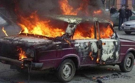 В Севастополе опять горели автомобили