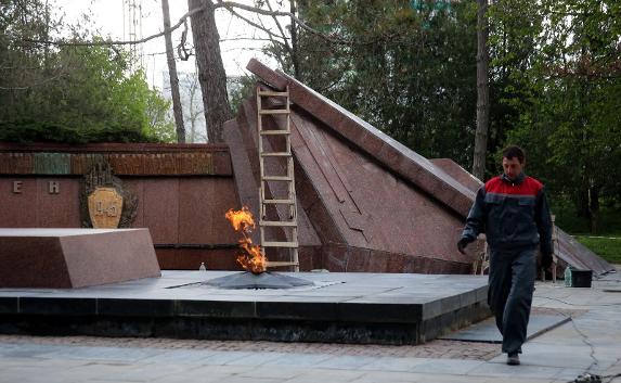 «Вечный огонь» в Симферополе восстановят к маю
