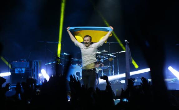 На концерте «Океана Эльзы» в Беларуси изымали флаги Украины
