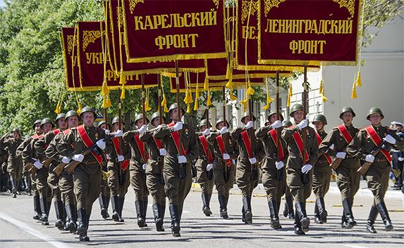 Состоялась генеральная репетиция Парада Победы