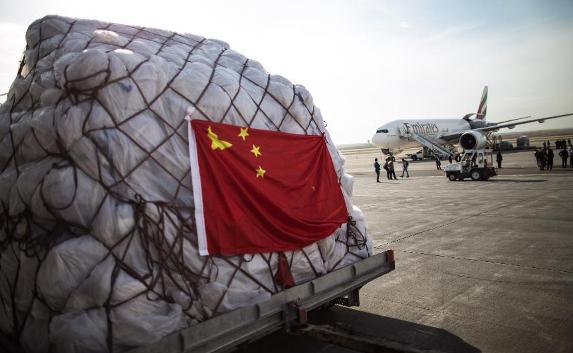 Китай отправил 48 тонн гумпомощи переселенцам из Украины
