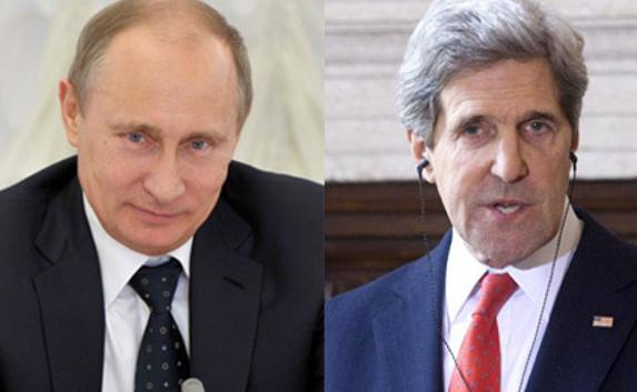 Песков: Решение о встрече Путина и Керри ещё не принято
