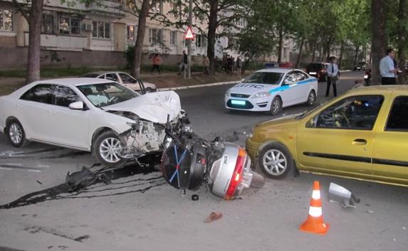 В Севастополе смертельное ДТП: «Тойота» сбила мотоциклиста