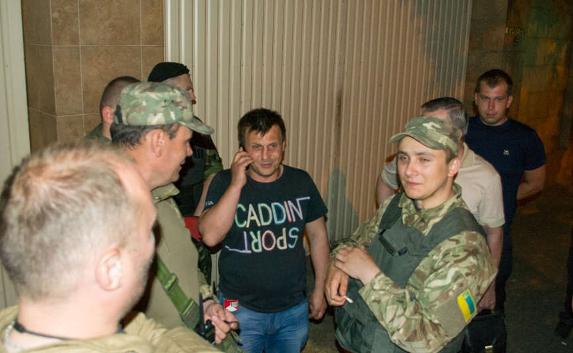 «Правый сектор» оккупировал офис компартии Украины в Одессе