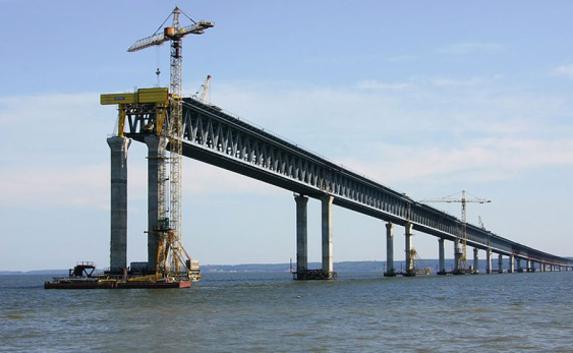 Для строительства Керченского моста нужны стройматериалы с «материка»