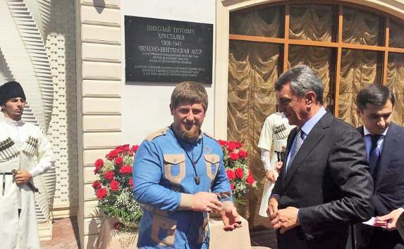 В Грозном открыт мемориал в честь героя второй обороны Севастополя