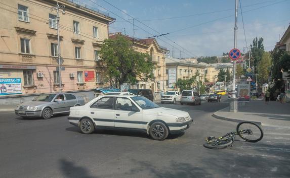 Президента Федерации велоспорта Севастополя сбила машина