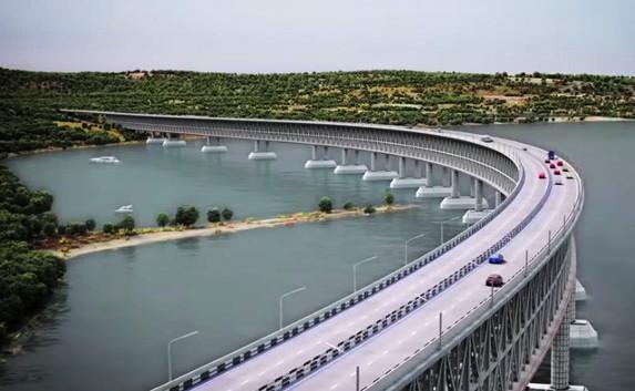 На Кубани строят подъездную автодорогу к Керченскому мосту