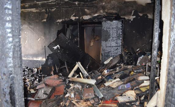 Севастополец погиб на пожаре в своей же квартире