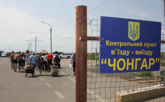 Таксисты подняли цены на проезд из Новоалексеевки до Чонгара