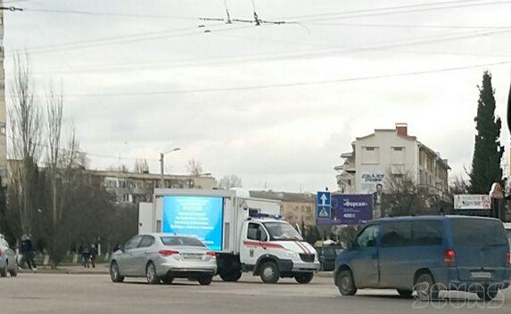 Машины с информационными мониторами появились в Севастополе