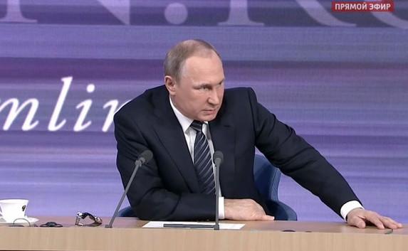 Путин ответил на вопрос о «российских войсках» на Донбассе