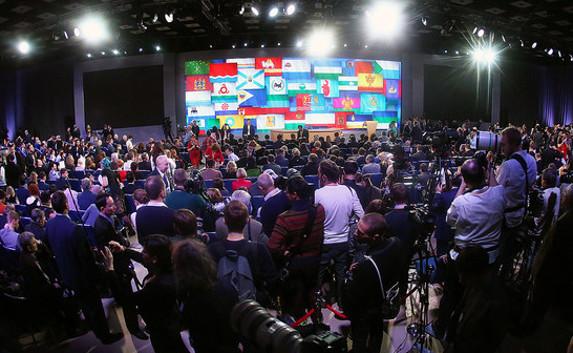 Вопрос журналиста из Севастополя завершил пресс-конференцию Путина