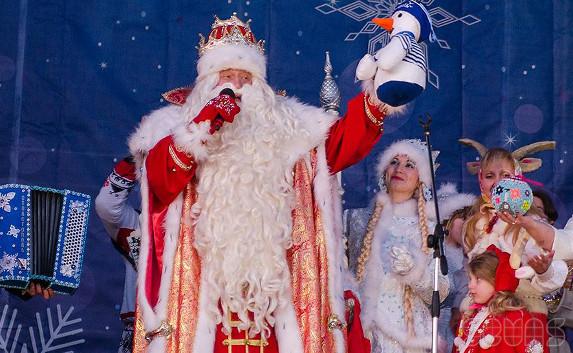 Главный Дед Мороз России прибыл в Севастополь