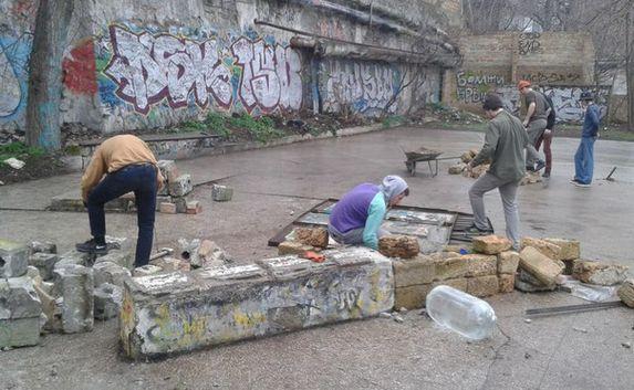 «Народный» скейт-парк в центре города строит молодёжь