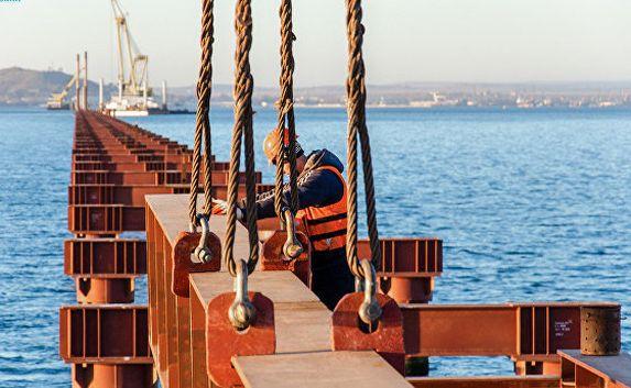 Для строительства Керченского моста ищут рабочих на зарплаты до 40 тысяч