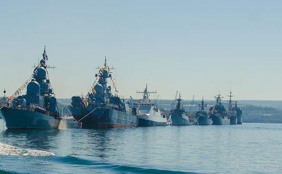Боевые корабли выстроятся в бухте Севастополя на День Победы
