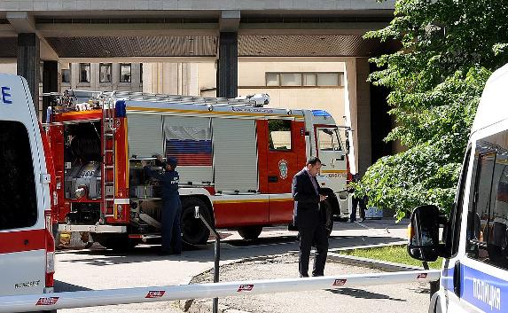 В здании Госсовета Крыма искали бомбу