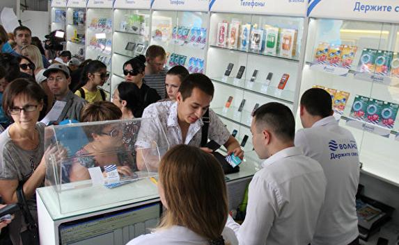 Продажи sim-карт нового мобильного оператора начались в Крыму
