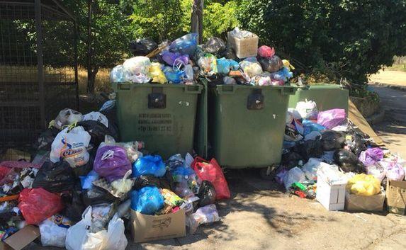 Севастопольцы возмущены: «горы ароматного мусора» на ул.Ульянова