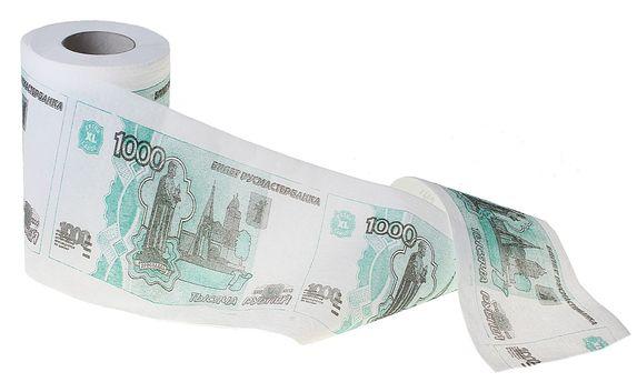 Пенсионеры в Крыму получили часть пенсии туалетной бумагой